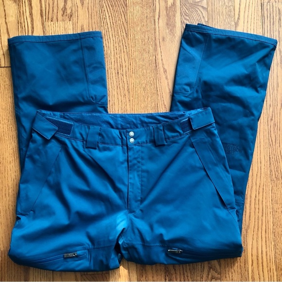 The North Face RARE DryVent Multi Zip Pocket Snow Ski Pants Blue Men’s Size XL - Picture 12 of 14